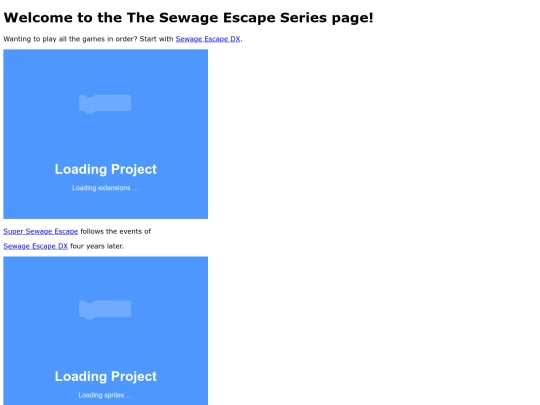 sewage screenshot