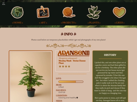 plants/adansonii screenshot