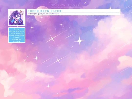 pixiethoughts screenshot