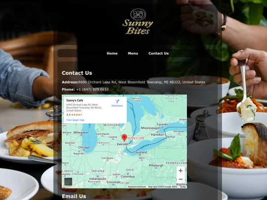 contactpage screenshot