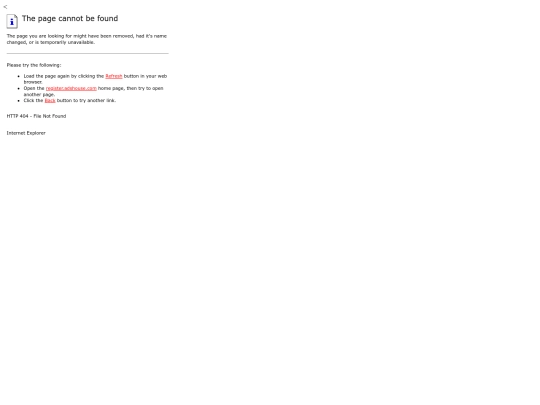 err screenshot
