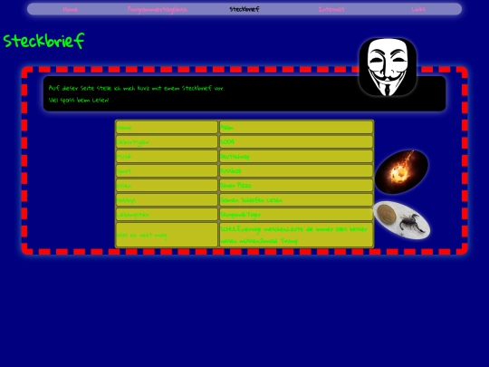 steckbrief screenshot