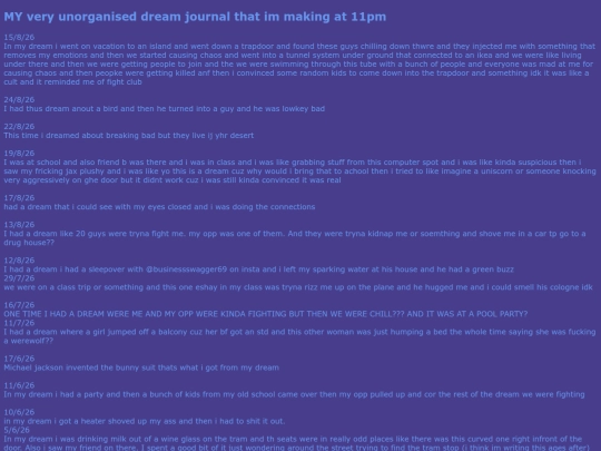 dreaming screenshot