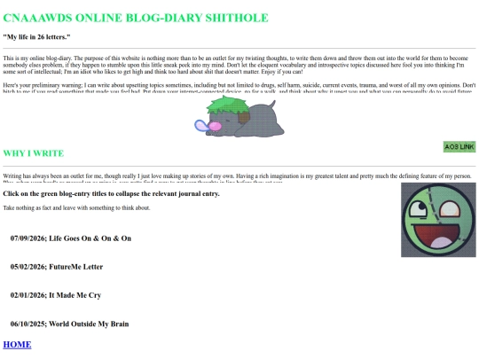 blogdiary screenshot