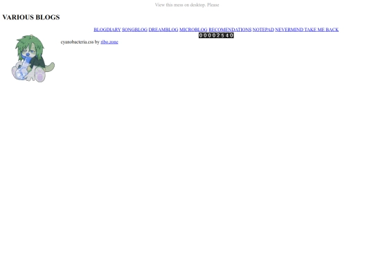 blogs screenshot