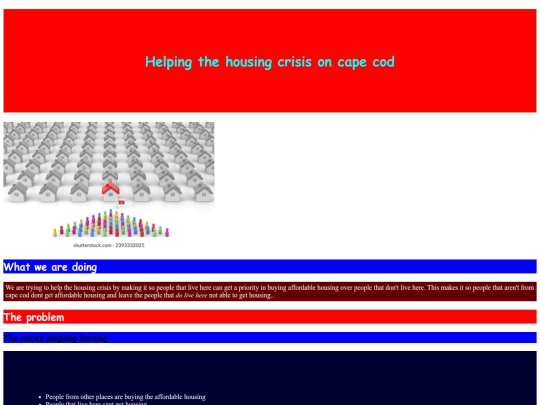 houusingcrisis screenshot