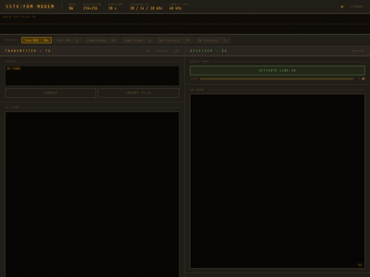 receiver screenshot