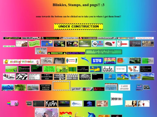 blinkies-stamps screenshot