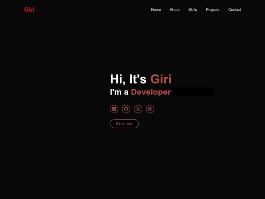 portfolio screenshot