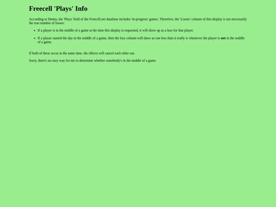 plays screenshot