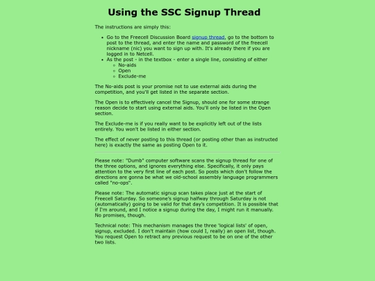 signupdirections screenshot