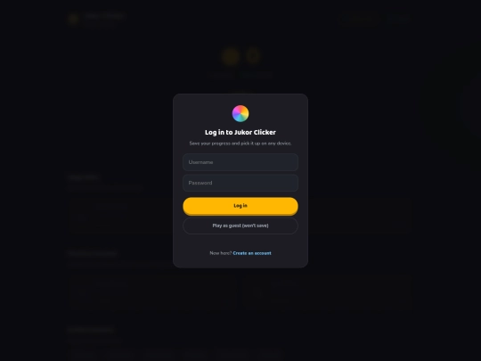 Jukor Clicker/jukor-clicker screenshot