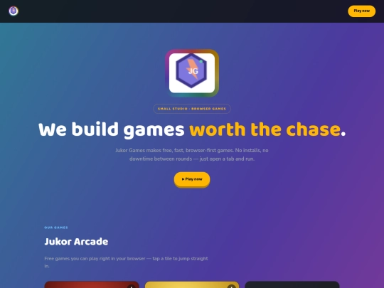 Jukor Games screenshot