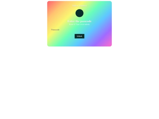 jukor_passcode_gate (2) screenshot