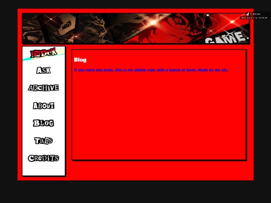 PAGES/blog screenshot
