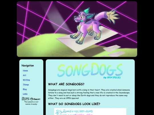 Songdogs screenshot