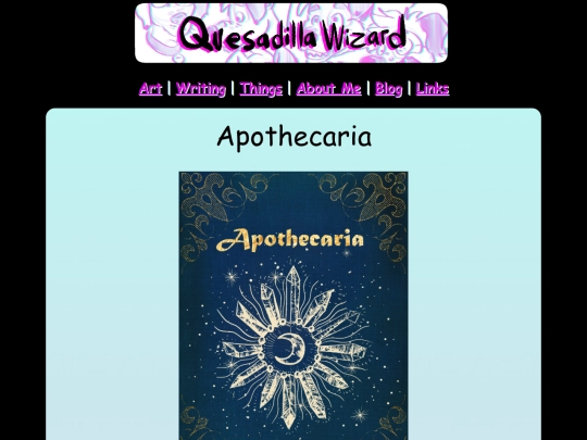 Things/apothecaria screenshot