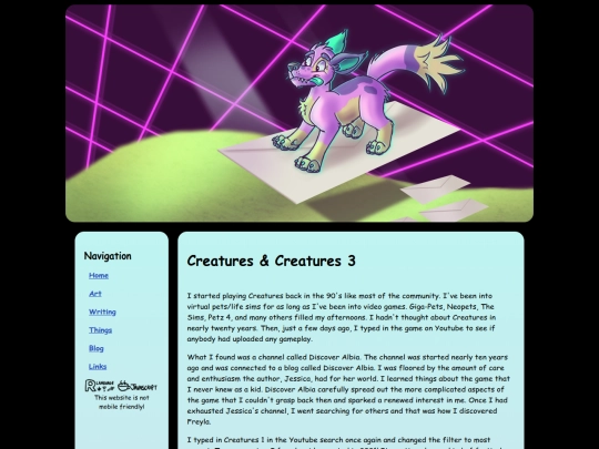 Things/creatures screenshot