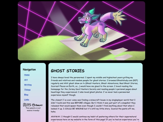 Things/ghoststories screenshot