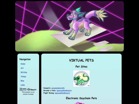 Things/vpets screenshot