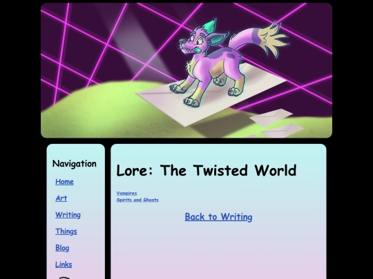 Writing/twistedworldlore screenshot