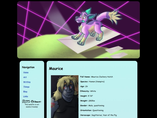characters/dogtrot/maurice screenshot