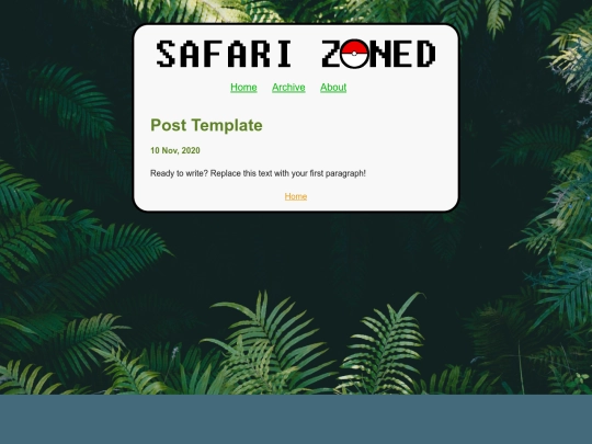 safarizoned/posts/2020-11-10-Post-Template screenshot