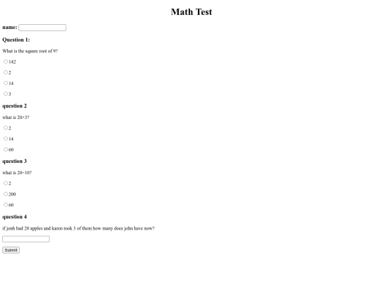 math.html/math screenshot