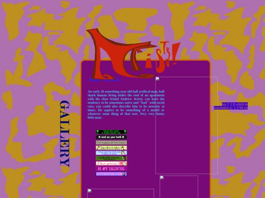 pagez/characters/kristy screenshot