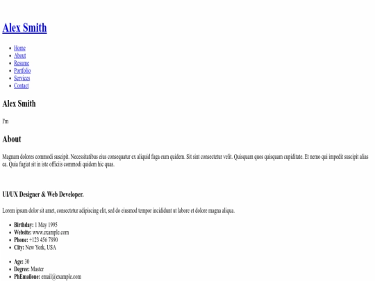 index screenshot