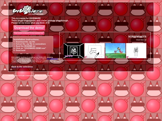 Wares/vividwaredemo screenshot