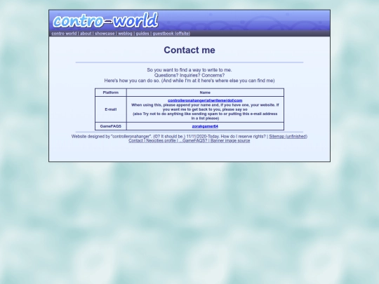 contact screenshot