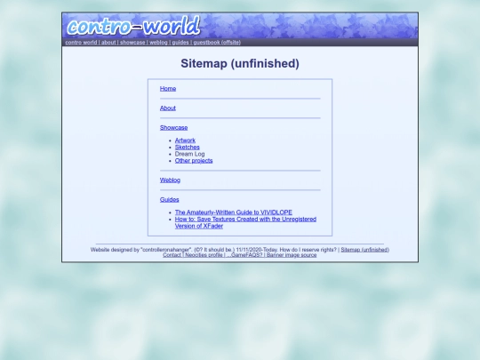 sitemap screenshot