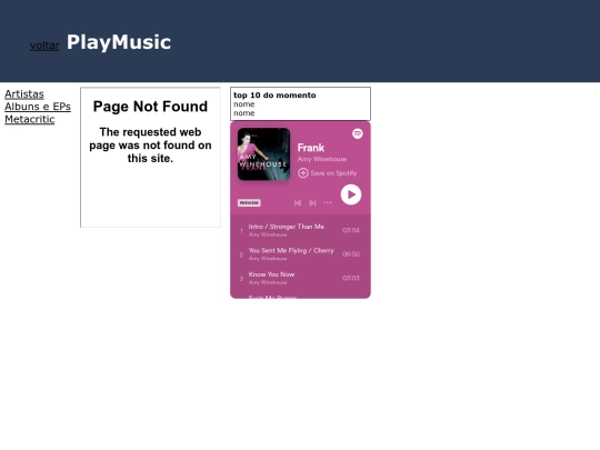 albuns screenshot