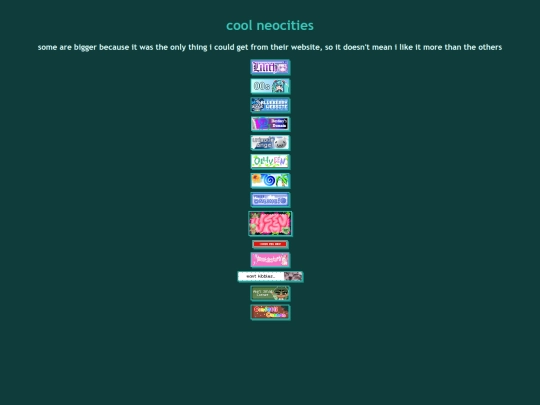 cool-neocities screenshot