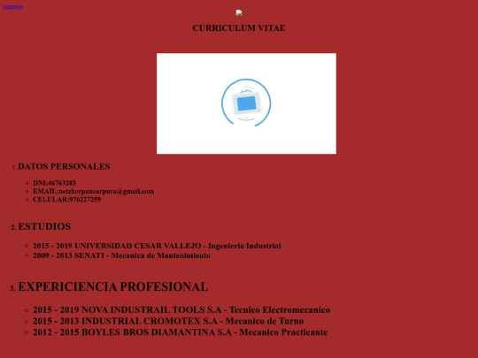 index screenshot