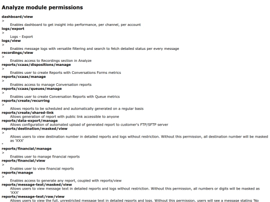 custom-roles-infobip-portal screenshot