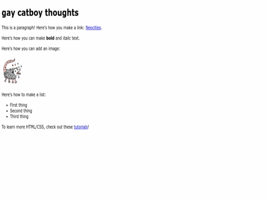 index screenshot
