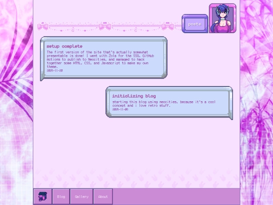 blog screenshot