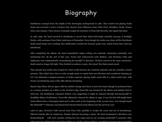 biography screenshot