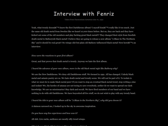 interviews/daemonium1991 screenshot