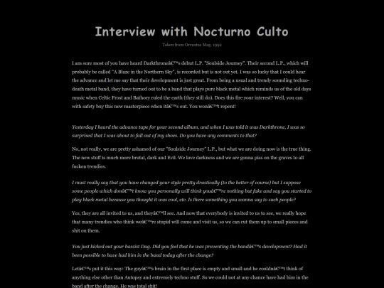 interviews/orcustus1992 screenshot