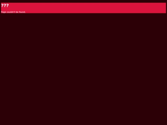 not_found screenshot