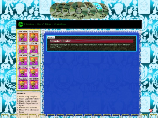 opinions screenshot