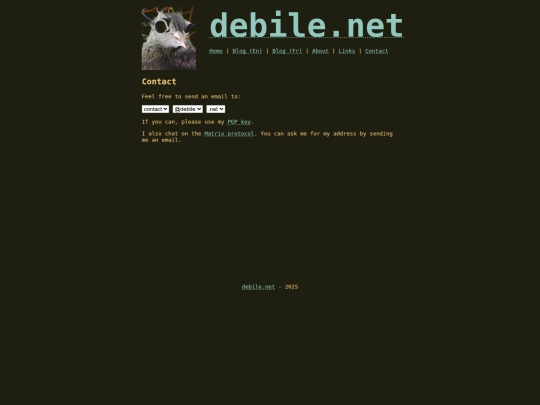 contact screenshot