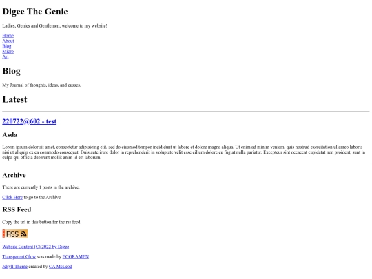 blog screenshot