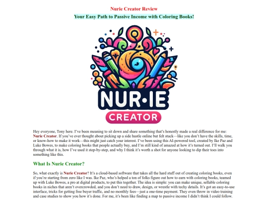 nurie-creator-reviews screenshot