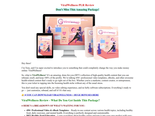 wellness-review screenshot