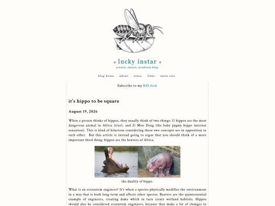 blog/hippos screenshot
