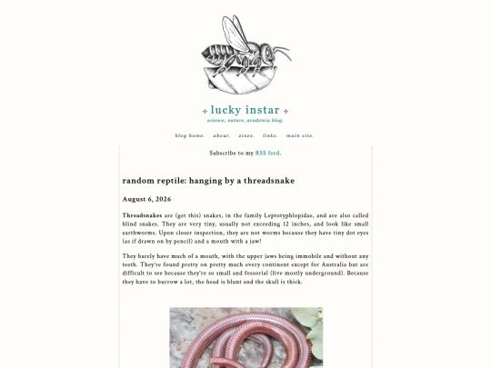 blog/threadsnakes screenshot